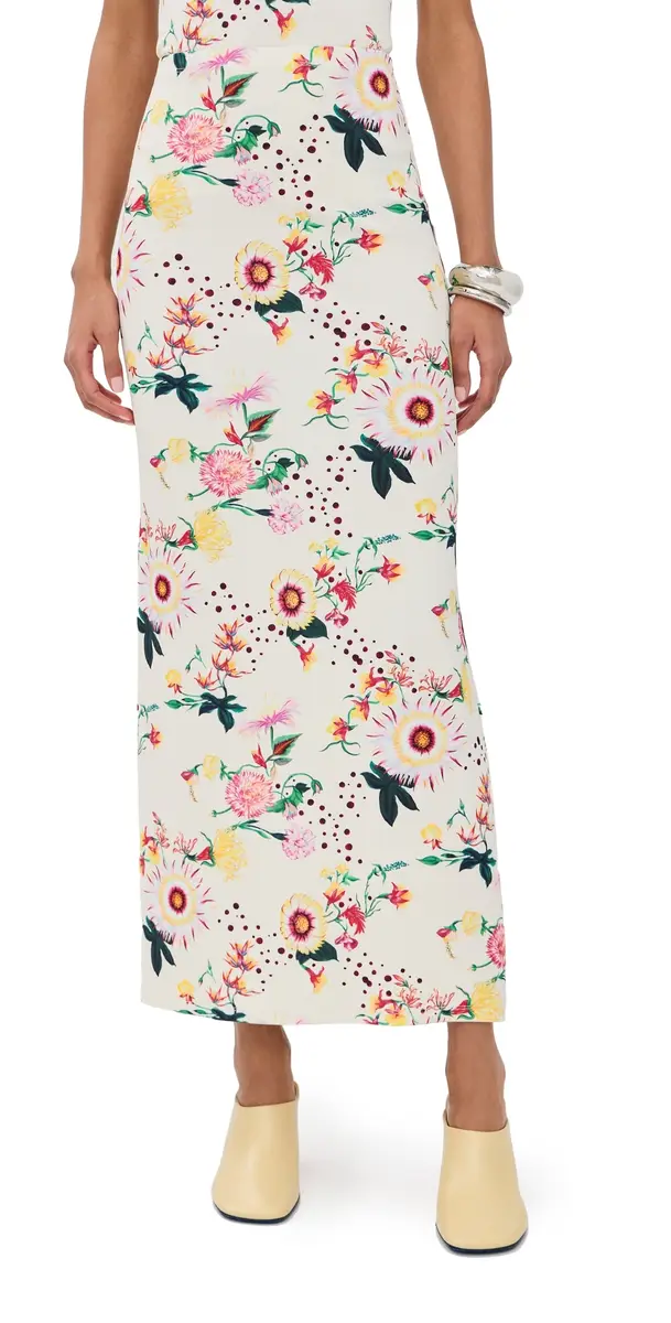 rabanne Jupe Skirt Flower Yellow/Red/Blue | Image 1 rabanne Jupe Skirt Flower Yellow/Red/Blue | Image 1