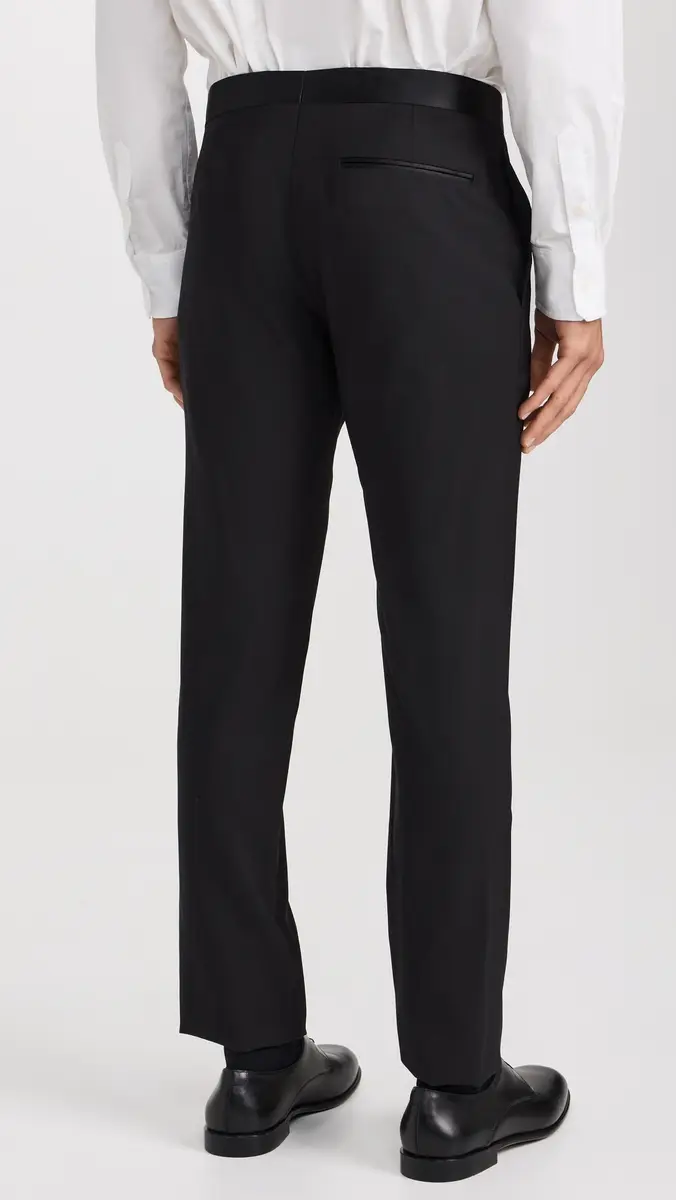 Theory Mayer Tuxedo Pants Black | Thumbnail 3