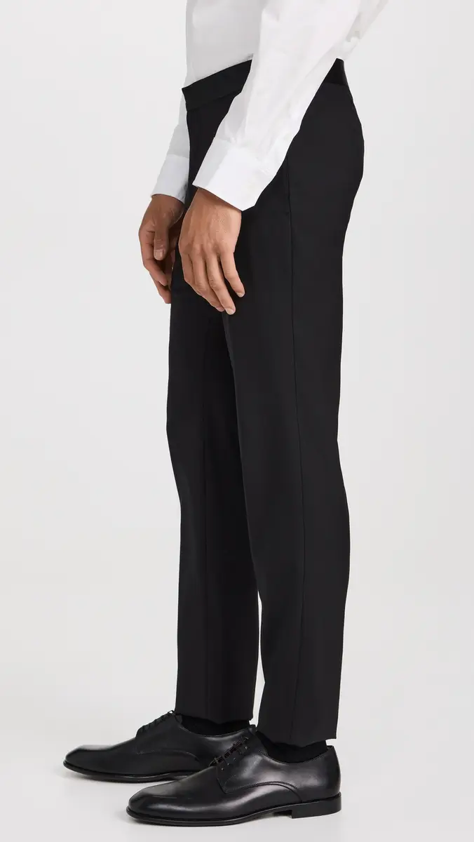 Theory Mayer Tuxedo Pants Black | Thumbnail 4
