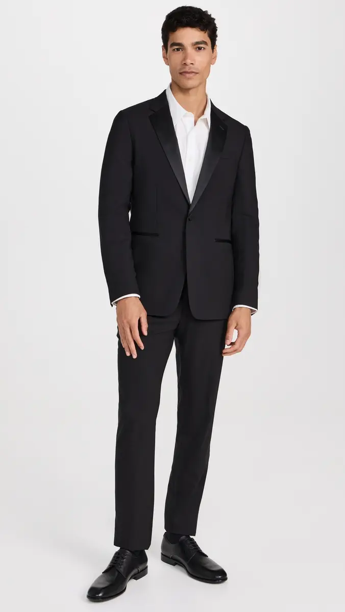 Theory Mayer Tuxedo Pants Black | Thumbnail 5