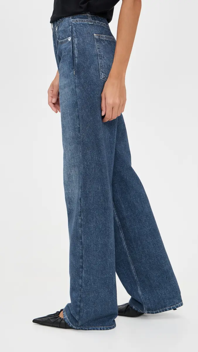 rag & bone Rb Miramar Terry Wide Leg Pants | Thumbnail 4