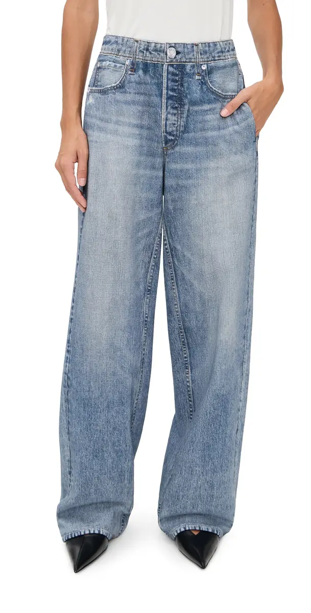 rag & bone Rb Miramar Terry Wide Leg Pants