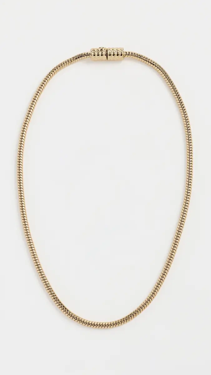 Jennifer Fisher Madison Chain Necklace Yellow Gold One Size | Thumbnail 2