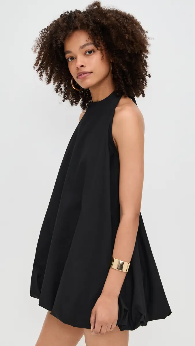 VRG GRL Bella Mini Dress Black | Thumbnail 4