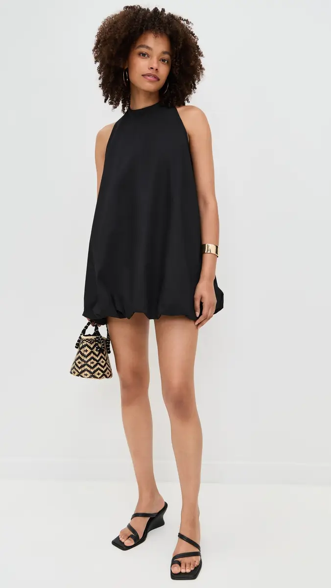 VRG GRL Bella Mini Dress Black | Thumbnail 5