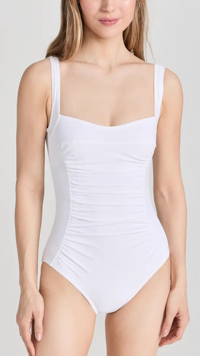 Karla Colletto Basics Square Neck Underwire One Piece | Thumbnail 2