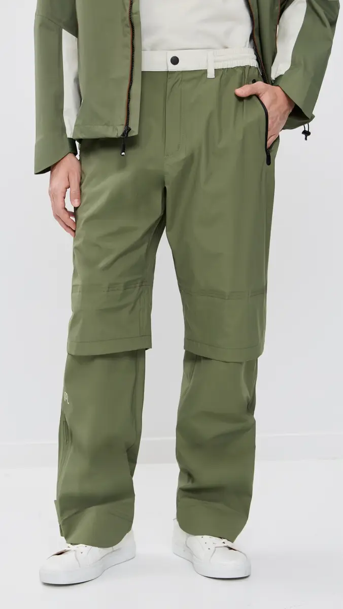 Malbon Foraging Fairways Flint Rain Pants Olivine | Thumbnail 2 Malbon Foraging Fairways Flint Rain Pants Olivine | Thumbnail 2