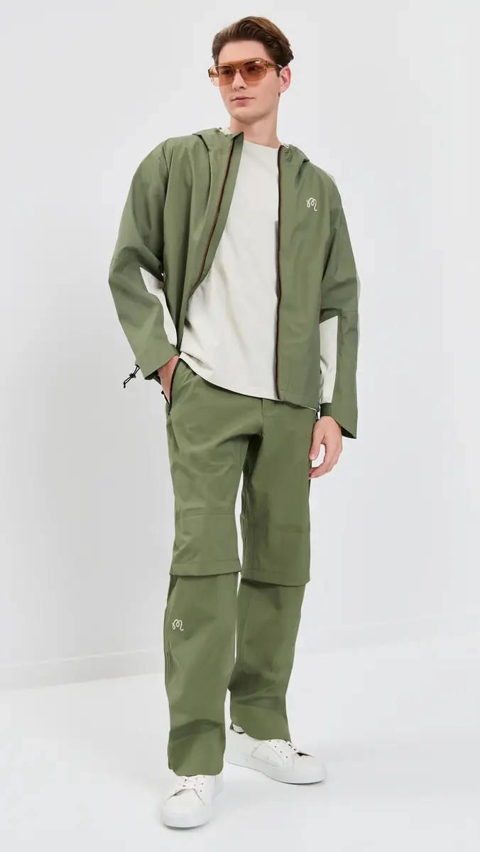 Malbon Foraging Fairways Flint Rain Pants Olivine | Thumbnail 5 Malbon Foraging Fairways Flint Rain Pants Olivine | Thumbnail 5