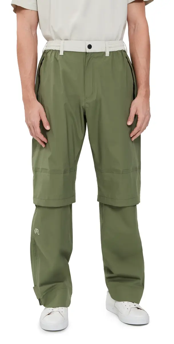 Foraging Fairways Flint Rain Pants Olivine