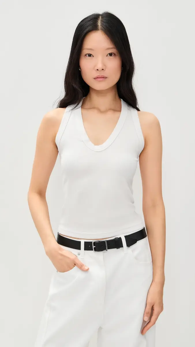 COTTON CITIZEN Verona U Neck Tank | Thumbnail 2 COTTON CITIZEN Verona U Neck Tank | Thumbnail 2