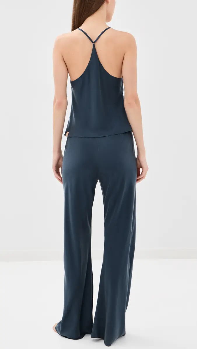 Lunya Silk Pajama et Deep Blue | Thumbnail 3 Lunya Silk Pajama et Deep Blue | Thumbnail 3