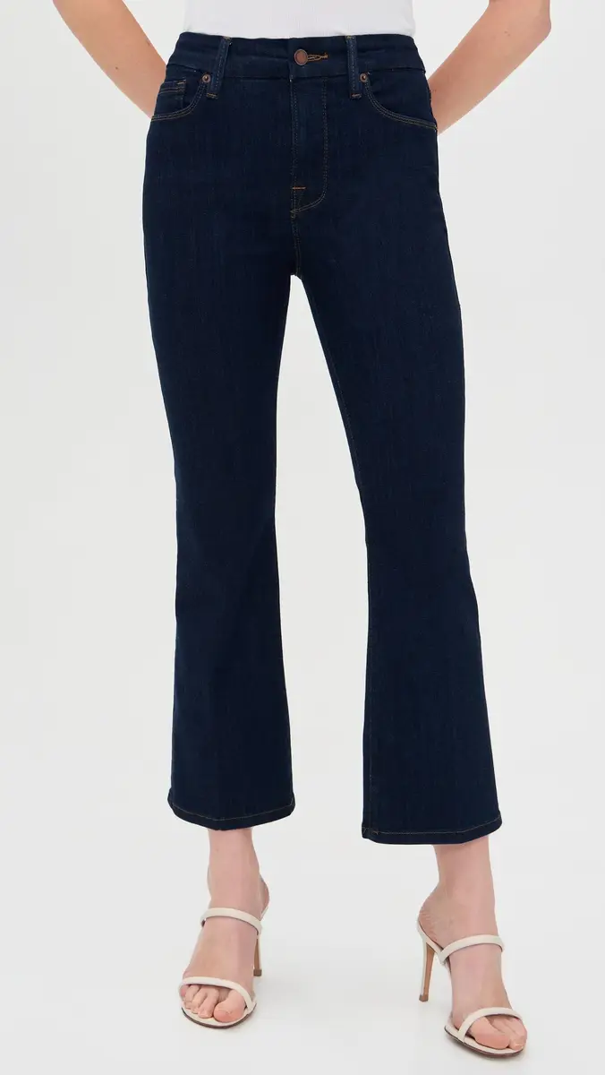 Good American Good Legs Crop Mini Boot Jeans Indigo1153 | Thumbnail 2 Good American Good Legs Crop Mini Boot Jeans Indigo1153 | Thumbnail 2