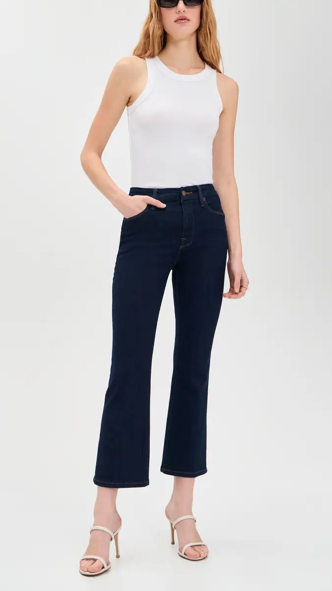 Good American Good Legs Crop Mini Boot Jeans Indigo1153 | Thumbnail 5 Good American Good Legs Crop Mini Boot Jeans Indigo1153 | Thumbnail 5