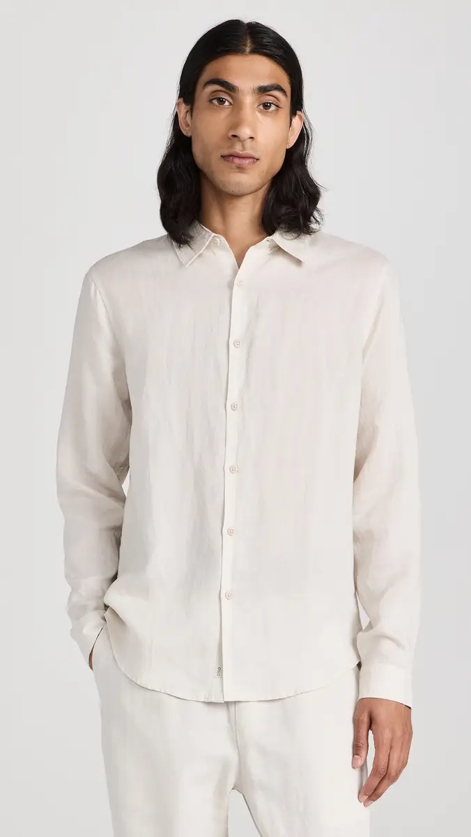 Onia Air Linen Long Sleeve Shirt | Thumbnail 2 Onia Air Linen Long Sleeve Shirt | Thumbnail 2