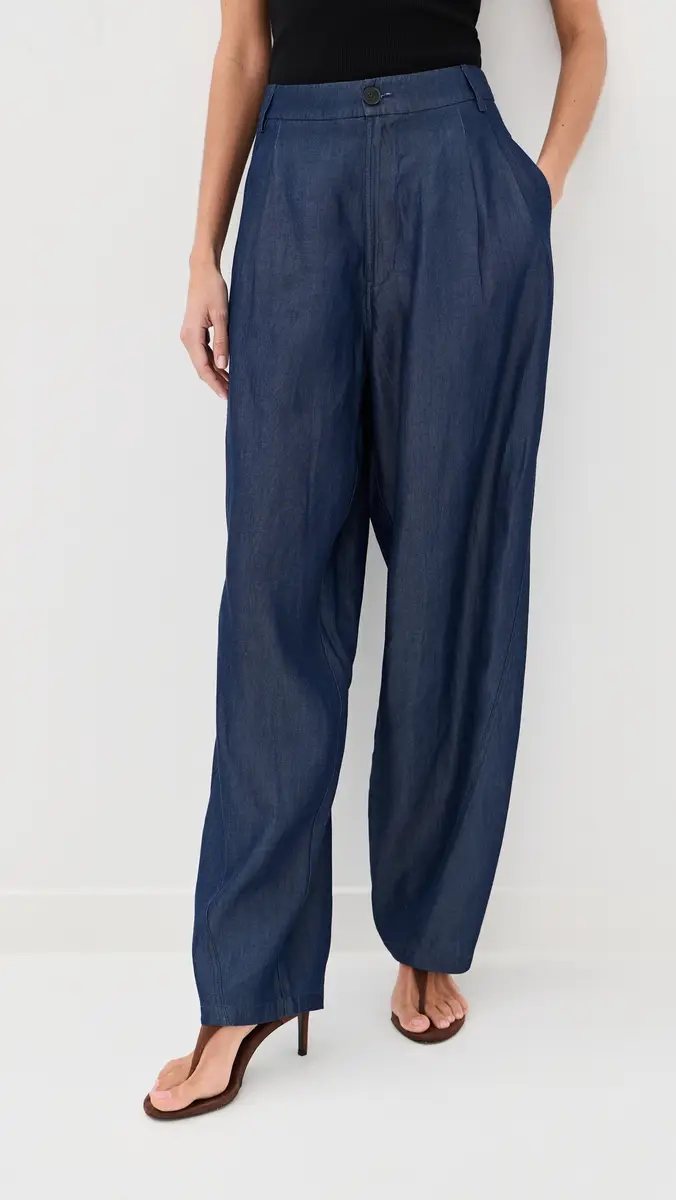 DARKPARK Phebe Chambray Wide Leg Pants | Thumbnail 3 DARKPARK Phebe Chambray Wide Leg Pants | Thumbnail 3
