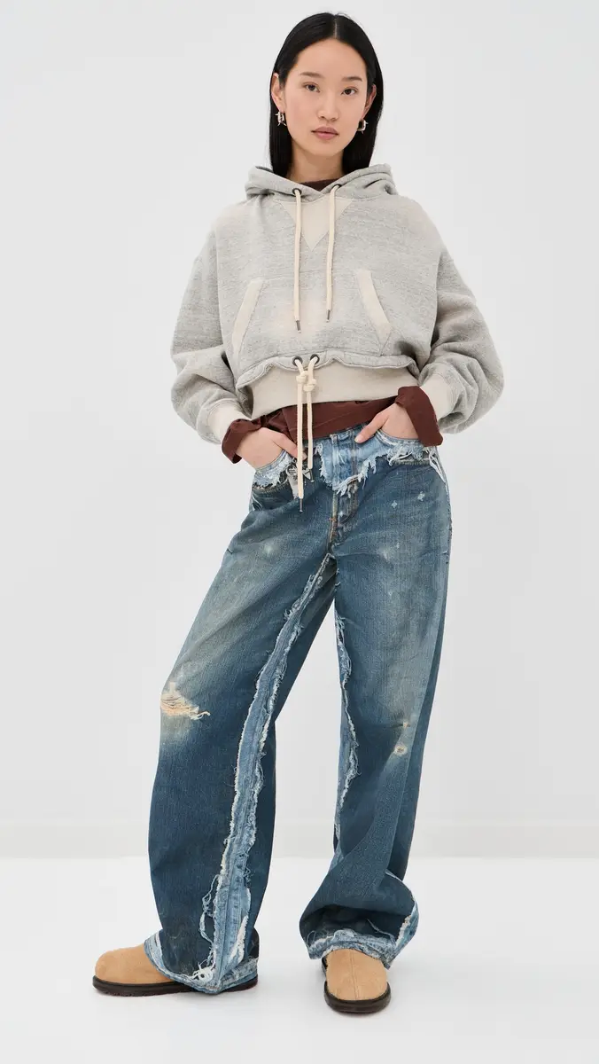 Acne Studios 1981 Denim Trousers Mid Blue | Thumbnail 5 Acne Studios 1981 Denim Trousers Mid Blue | Thumbnail 5