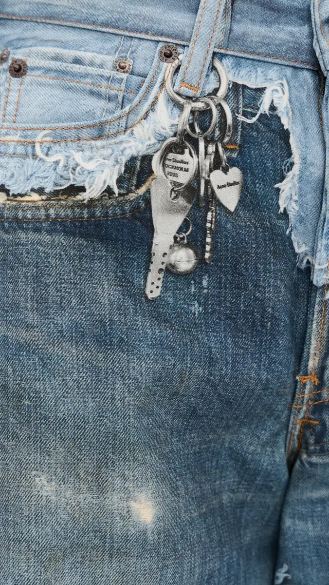 Acne Studios 1981 Denim Trousers Mid Blue | Thumbnail 6 Acne Studios 1981 Denim Trousers Mid Blue | Thumbnail 6