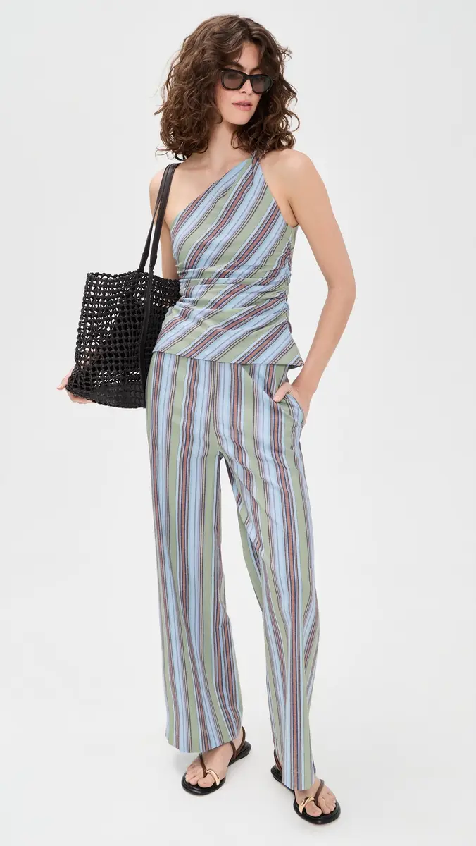 FAITHFULL Aurora Top Agua Stripe/Blue | Thumbnail 5 FAITHFULL Aurora Top Agua Stripe/Blue | Thumbnail 5