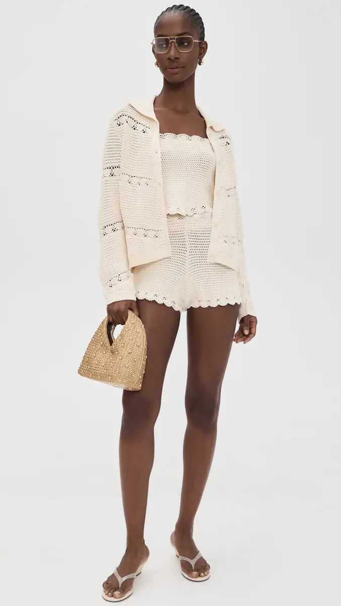 Posse Dylan Crocheted Shorts | Thumbnail 5