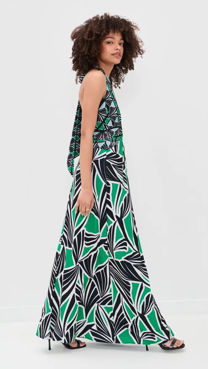 Ramy Brook Rayna Dress Bright Palm Combo | Thumbnail 4 Ramy Brook Rayna Dress Bright Palm Combo | Thumbnail 4