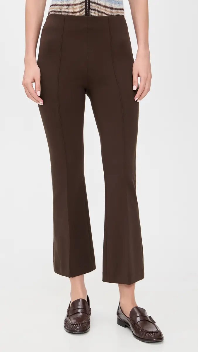 rag & bone Irina Kick Flare Pants Coffee | Thumbnail 2