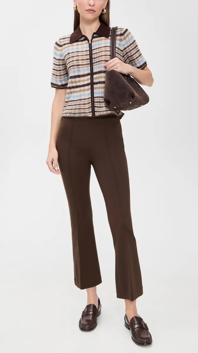 rag & bone Irina Kick Flare Pants Coffee | Thumbnail 5