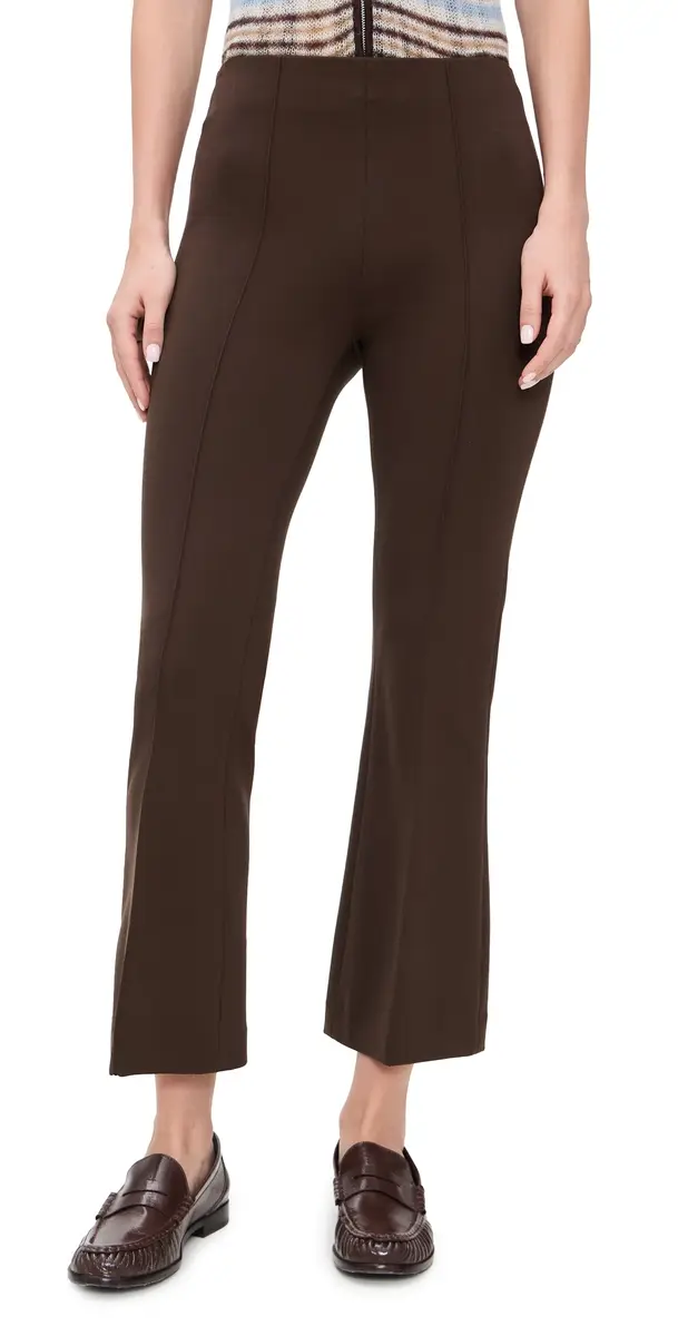 rag & bone Irina Kick Flare Pants Coffee | Image 1 rag & bone Irina Kick Flare Pants Coffee | Image 1