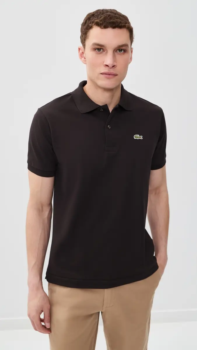 Lacoste Original Cotton Pique Polo Brown | Thumbnail 2