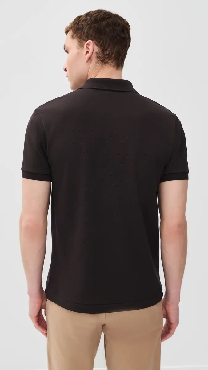 Lacoste Original Cotton Pique Polo Brown | Thumbnail 3