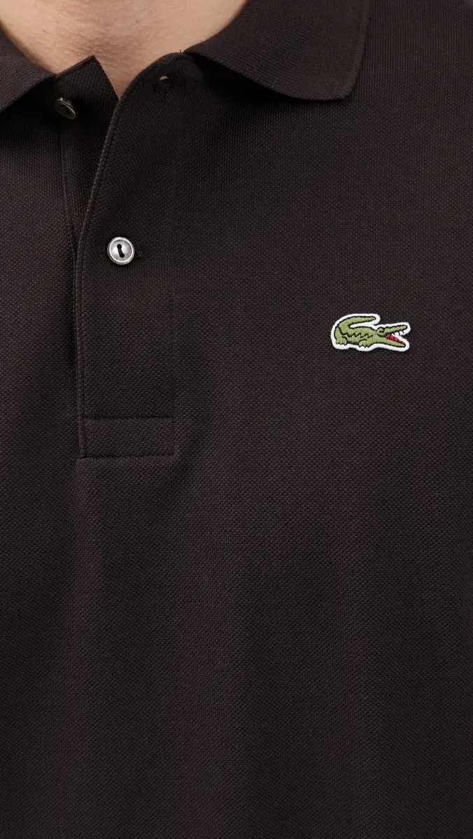 Lacoste Original Cotton Pique Polo Brown | Thumbnail 6