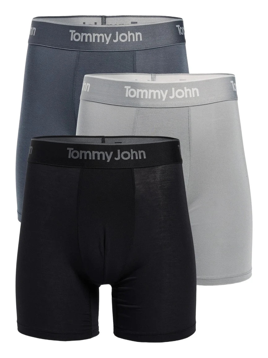 Tommy John Second Skin 6 Boxer Briefs 3 Pack