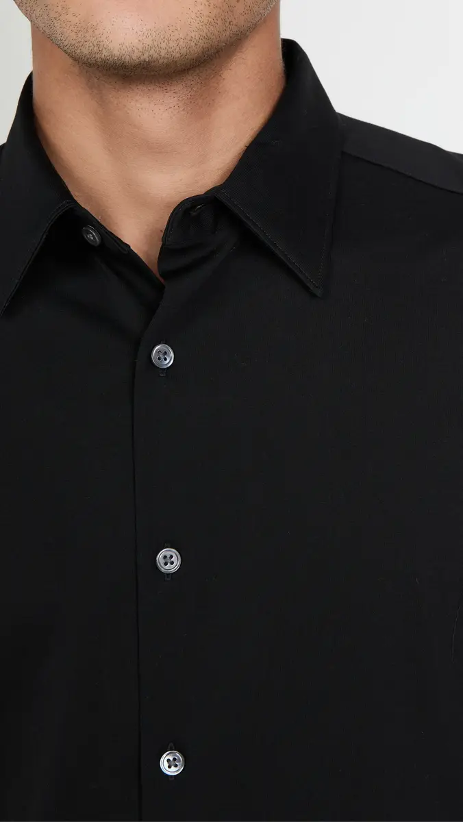 Theory Sylvain Structure Knit Shirt | Thumbnail 6 Theory Sylvain Structure Knit Shirt | Thumbnail 6
