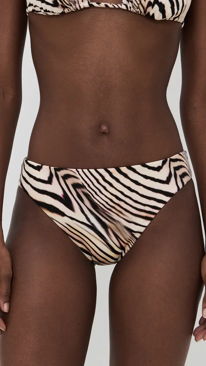 Vitamin A California High Leg Bikini Bottoms hell Stripe | Thumbnail 2 Vitamin A California High Leg Bikini Bottoms hell Stripe | Thumbnail 2