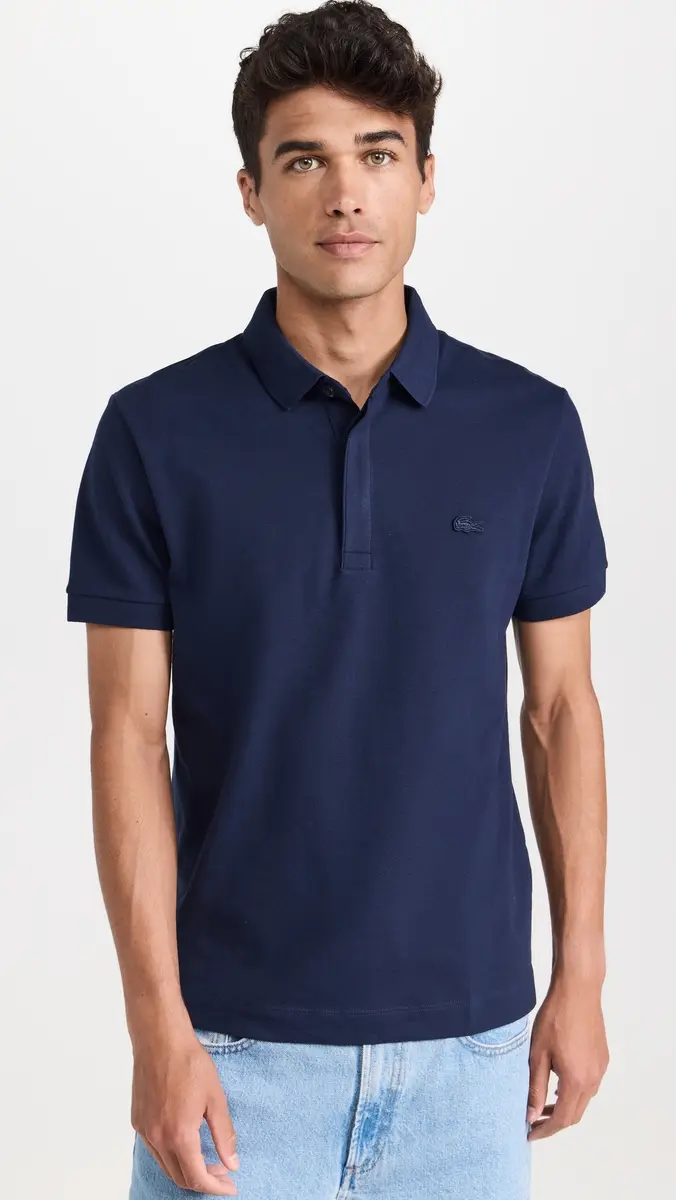 Lacoste Stretch Cotton Paris Polo | Thumbnail 2 Lacoste Stretch Cotton Paris Polo | Thumbnail 2