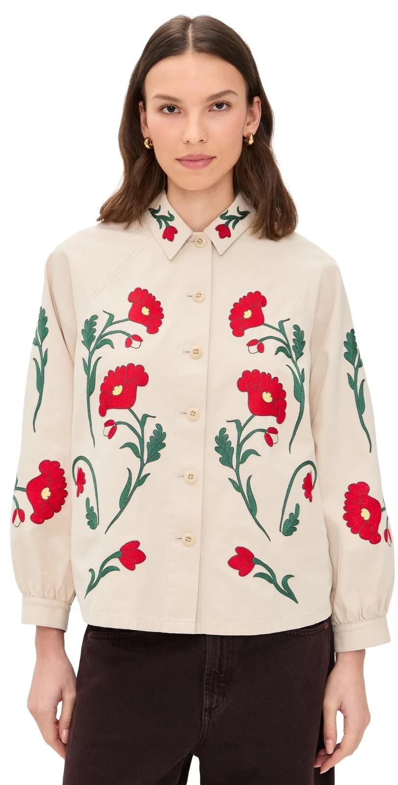 THE GREAT x Stetson The Western Embroidered Commodore Jacket