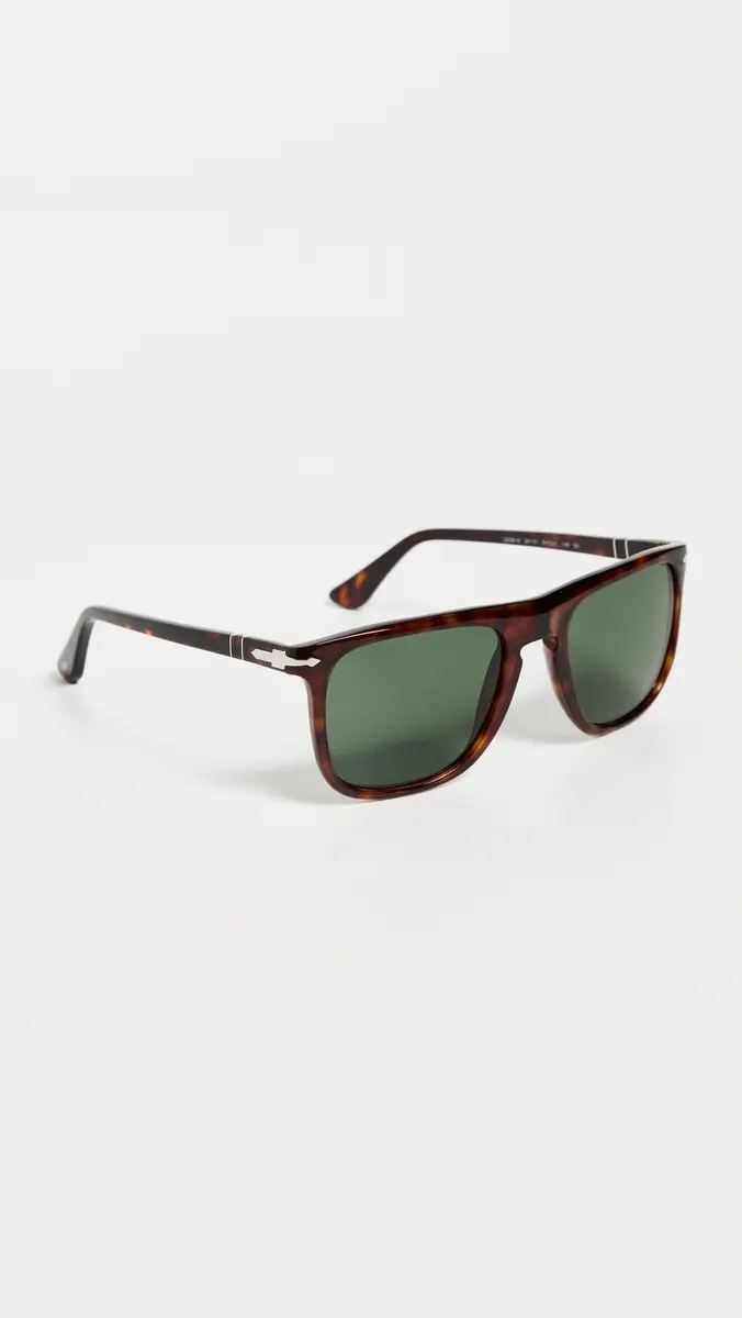Persol Officine Pilot Sunglasses Havana/Green One Size | Thumbnail 4 Persol Officine Pilot Sunglasses Havana/Green One Size | Thumbnail 4