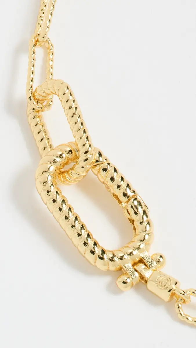 Gorjana Crew Link Bracelet Gold Plated One Size | Thumbnail 4