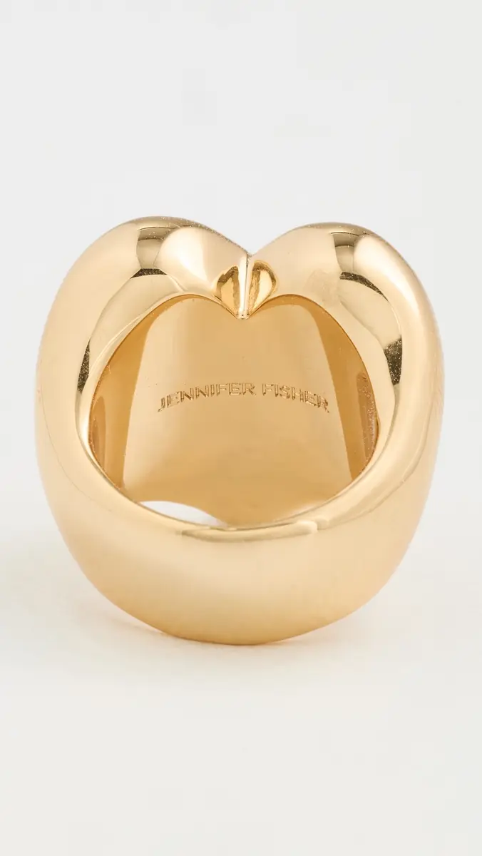 Jennifer Fisher Puffy Heart Ring Yellow Gold | Thumbnail 5