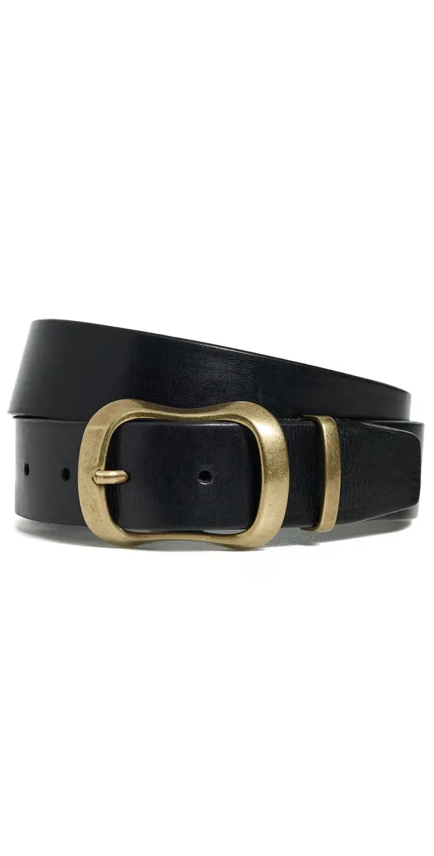 RENGGLI Leather Belt Ink One Size | Image 1 RENGGLI Leather Belt Ink One Size | Image 1