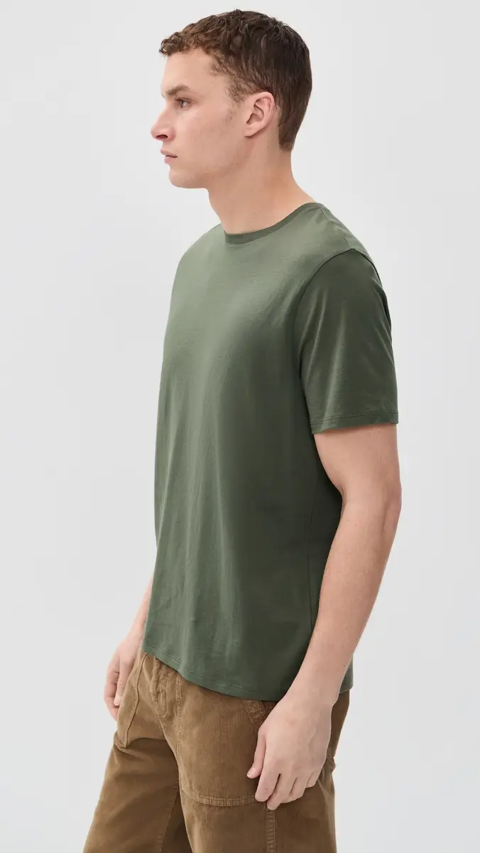 Vince Crew Tee Sycamore | Thumbnail 4 Vince Crew Tee Sycamore | Thumbnail 4