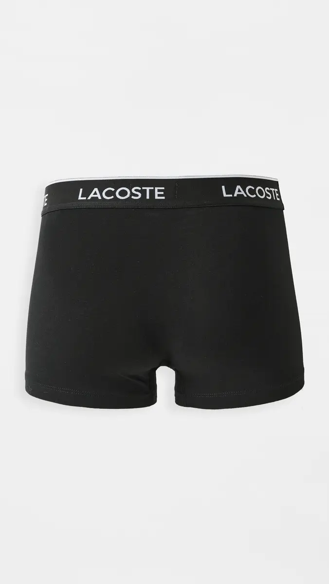 Lacoste Cotton Stretch Jersey Trunks 3 Pack ulti | Thumbnail 3