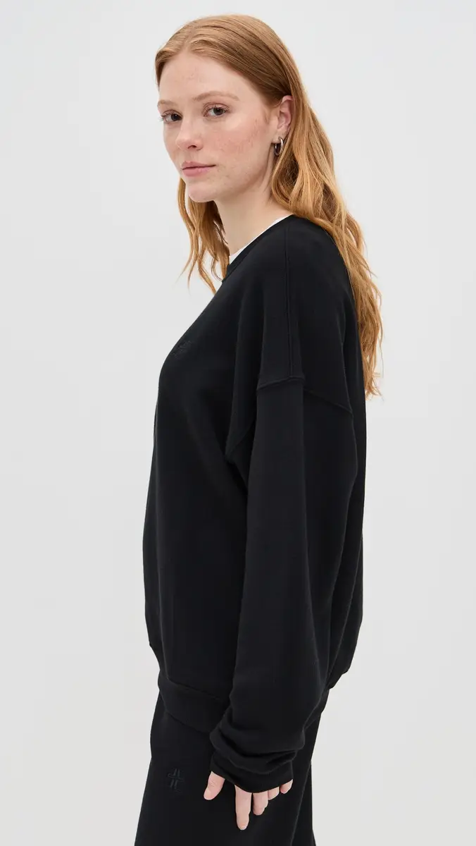 ÉTERNE Oversized Crewneck Sweatshirt | Thumbnail 4 ÉTERNE Oversized Crewneck Sweatshirt | Thumbnail 4