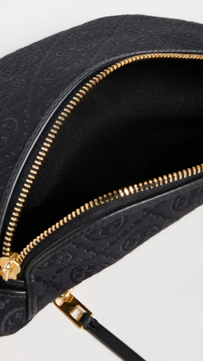 Tory Burch T Monogram Belt Bag Black One Size | Thumbnail 6