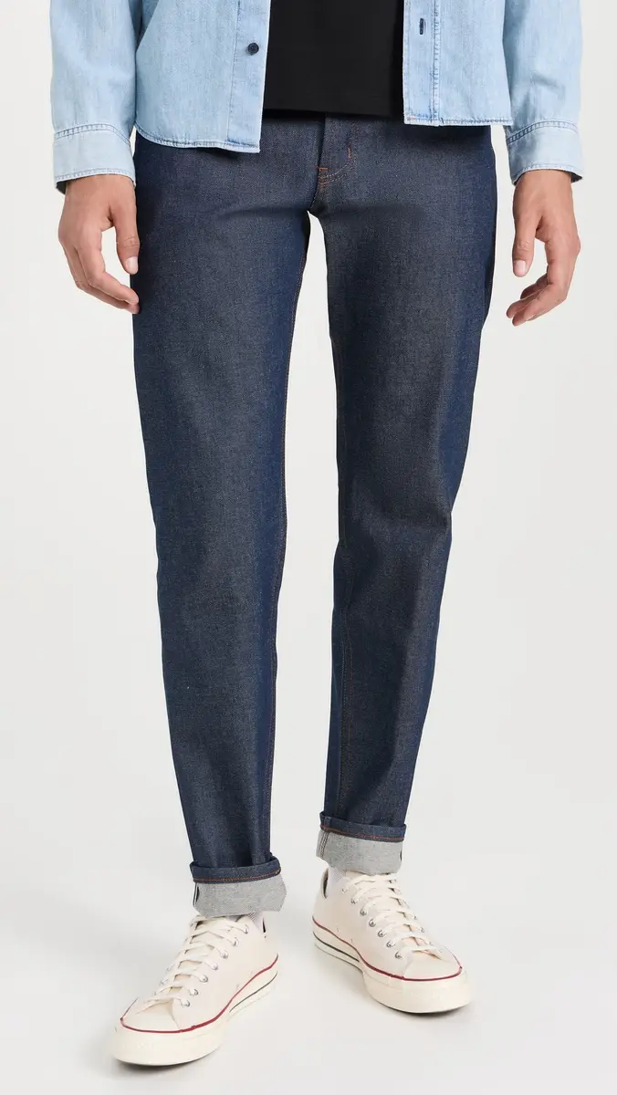Naked & Famous Denim Easy Guy Natural Indigo Selvedge Jeans | Thumbnail 2