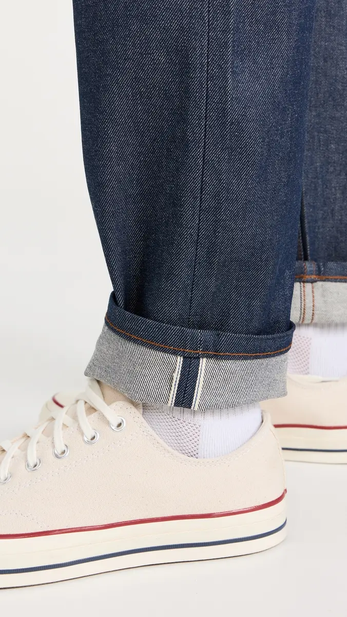 Naked & Famous Denim Easy Guy Natural Indigo Selvedge Jeans | Thumbnail 6