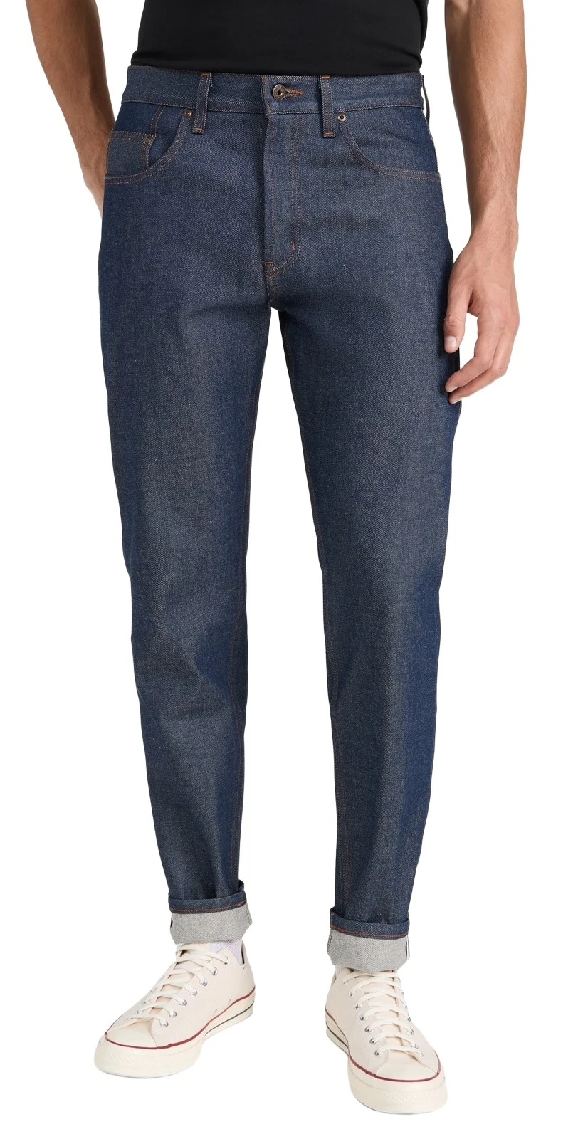 Naked & Famous Denim Easy Guy Natural Indigo Selvedge Jeans