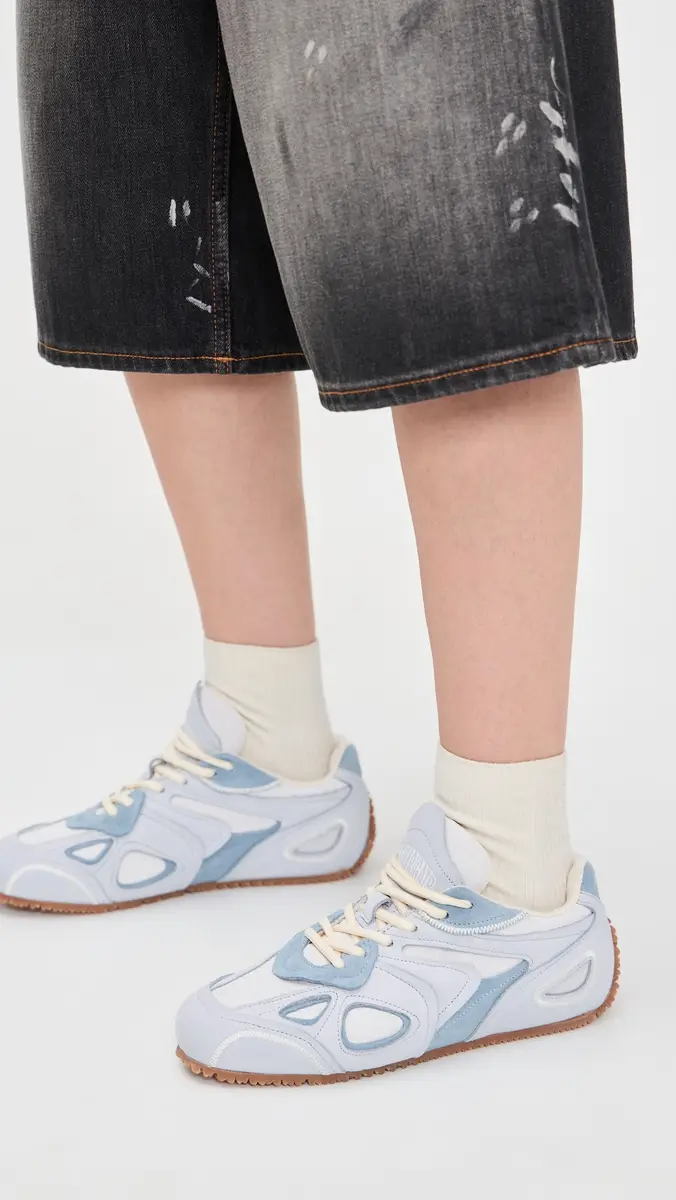 Axel Arigato Slow Runner Sneakers Blue/Gum | Thumbnail 3 Axel Arigato Slow Runner Sneakers Blue/Gum | Thumbnail 3