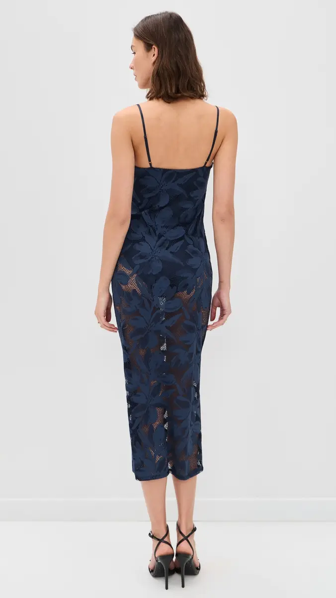 AFRM Marsaille Dress Black Iris | Thumbnail 3