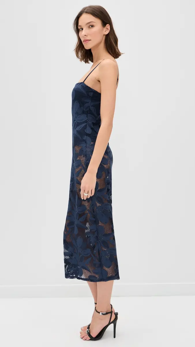 AFRM Marsaille Dress Black Iris | Thumbnail 4