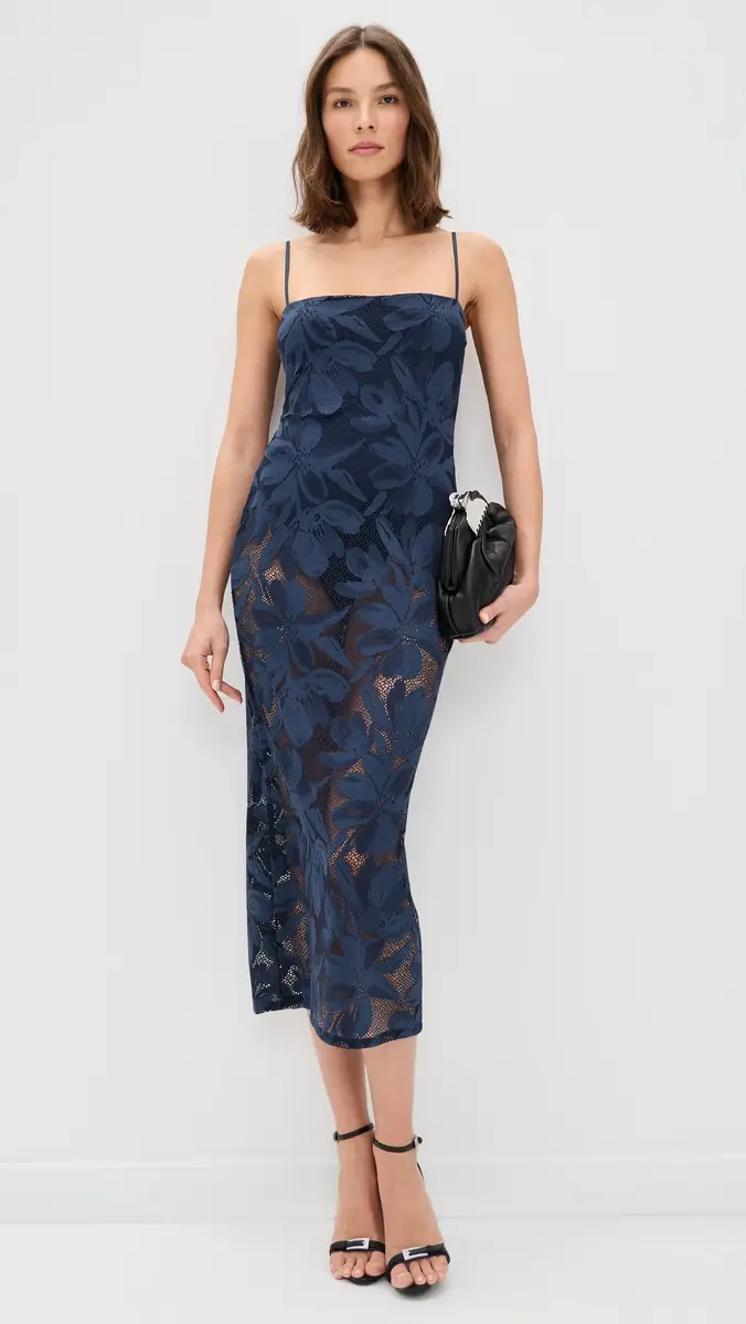 AFRM Marsaille Dress Black Iris | Thumbnail 5